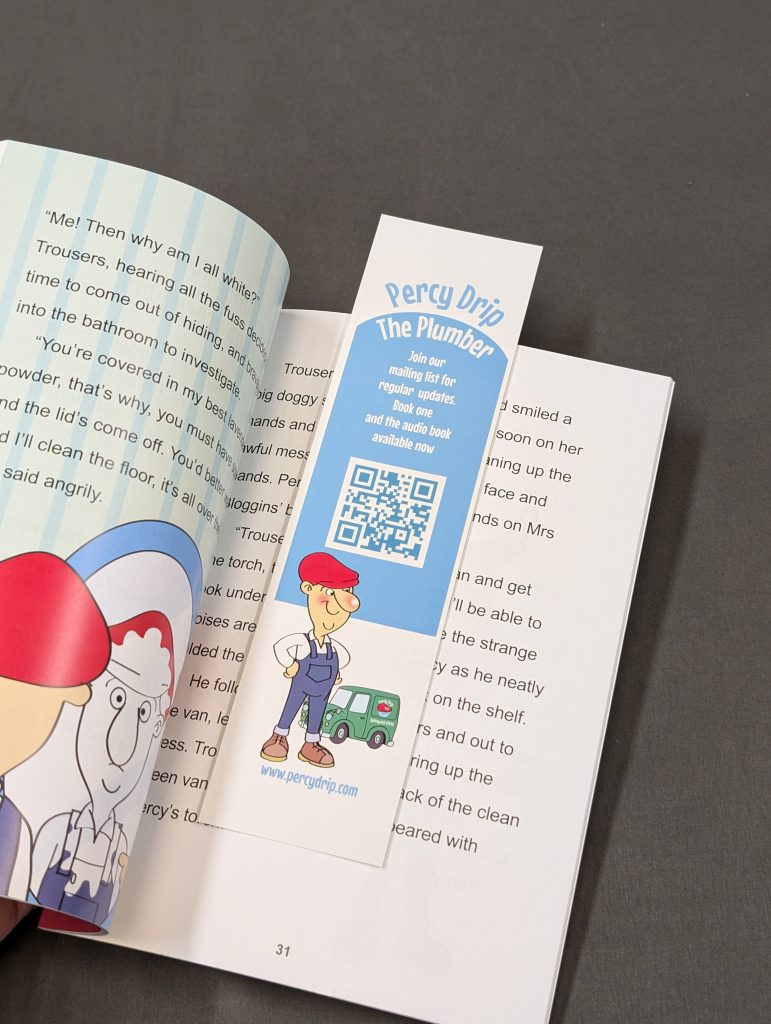 Percy Drip Bookmark