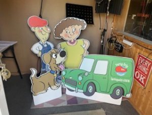 Our life size models.